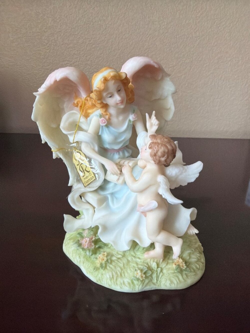 2000 Seraphim Classics Forever Friends Angel Cherub Figure Ltd Ed -  No Box